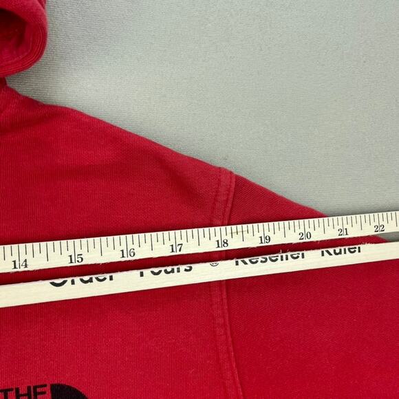 The North Face Hoodie Sweatshirt Adult Medium Red Never Stop Exploring Hiking - Picture 12 of 12